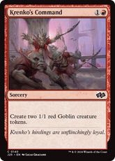 Comando de Krenko / Krenko's Command - Magic: The Gathering - MoxLand